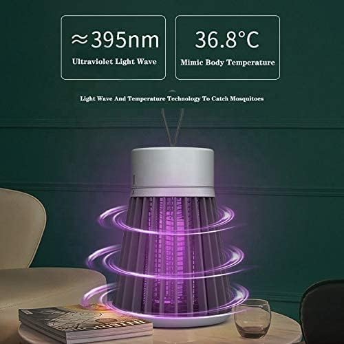 E'ehsaas Mosquito Killer Lamp 2021 New Electric Shock Mosquito Lamp Purple Light Fly Trap DC 5V USB Killer Mute LED Night Light Mosquito Killer Pest Control
