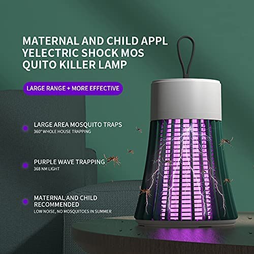 E'ehsaas Mosquito Killer Lamp 2021 New Electric Shock Mosquito Lamp Purple Light Fly Trap DC 5V USB Killer Mute LED Night Light Mosquito Killer Pest Control