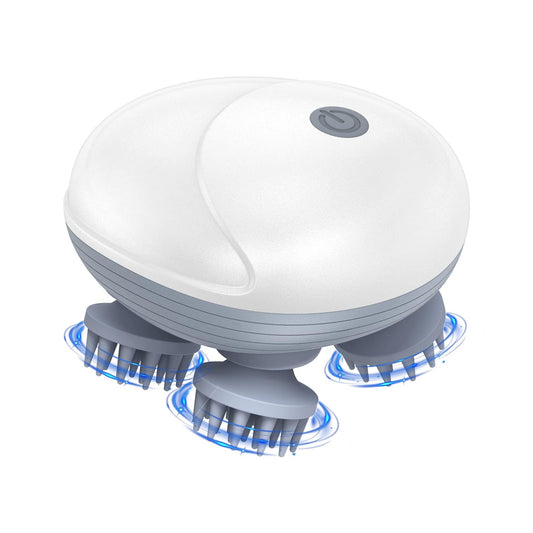 E'ehsaas - Electric Scalp Massager with 4 Removable Claws – Rechargeable, Waterproof & Multi-Purpose - 1 Month Warranty ⭐⭐⭐⭐⭐ (4.9/5) 800 Reviews