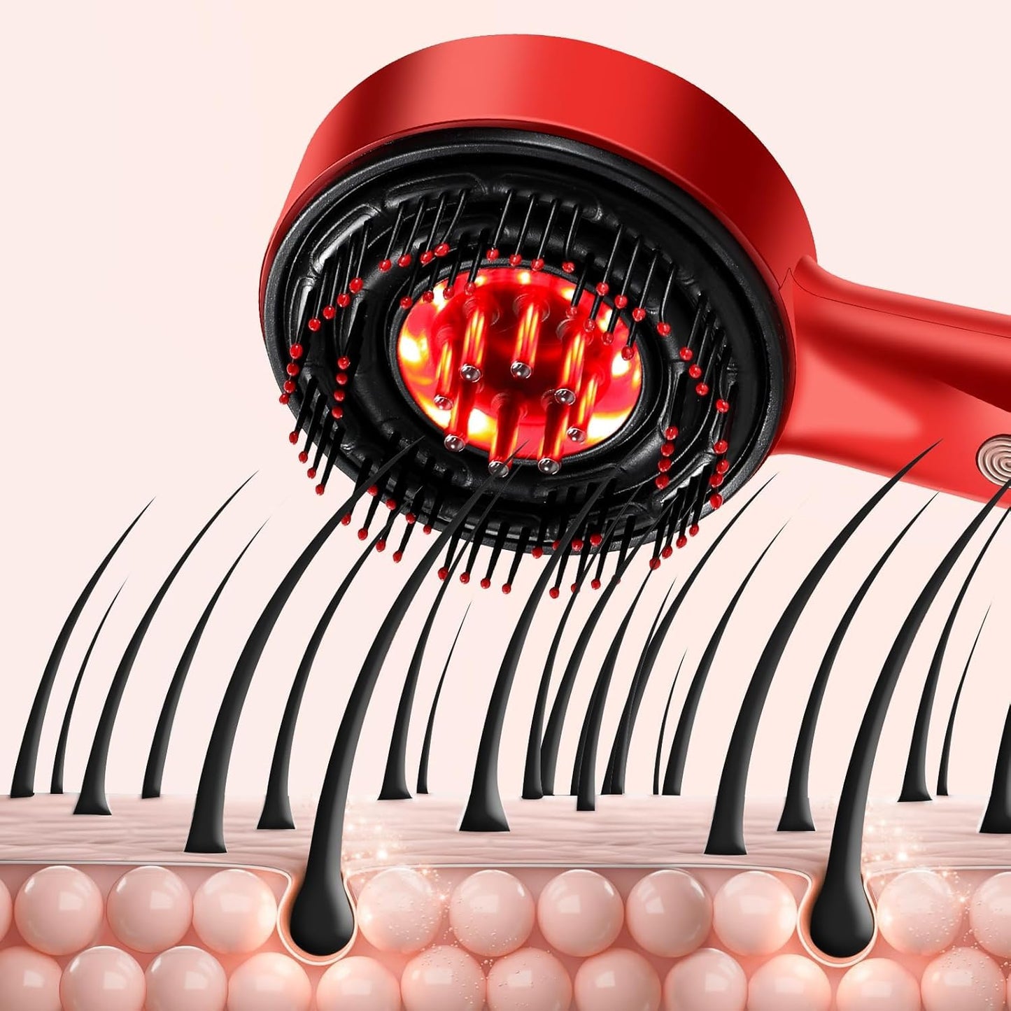 E'ehsaas 3-in-1 Electric Hair Oil Applicator & Electric Scalp Massager-6 Month warranty